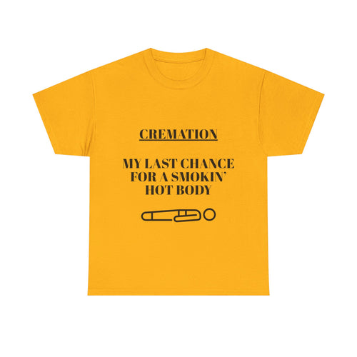 Cremation my last chance
